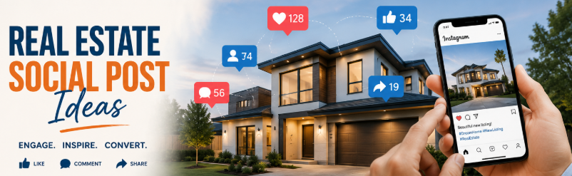 Build Better Engagement Using real estate social post ideas for Agents